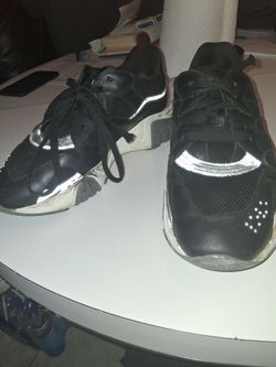Versace black sneakers