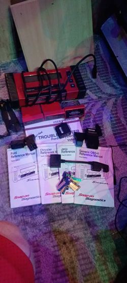 Car scanner snap on masters set