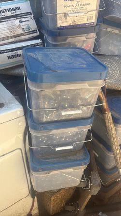 Plastic cap roofing
