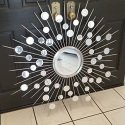 Large Starburst Wall Mirror 