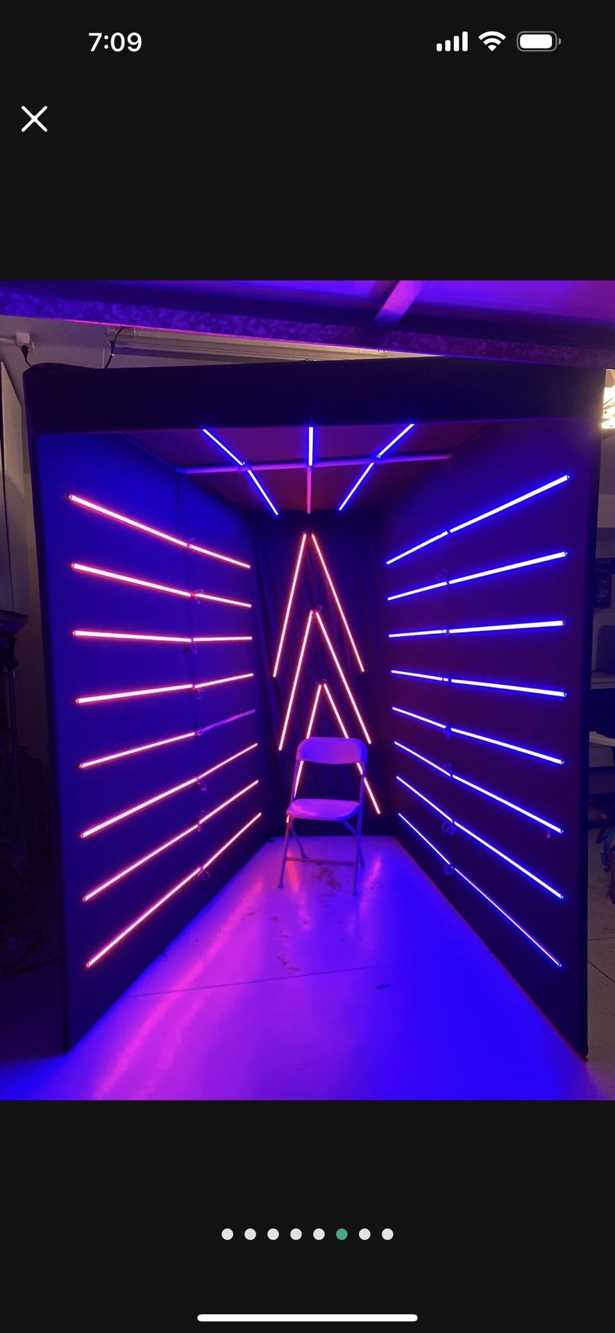Vogue L.E.D. Booth