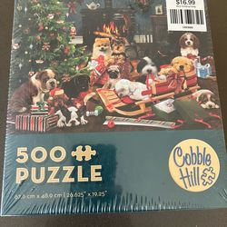 2023 Dog Christmas Party Puzzle