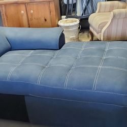 Chaise Sofa With Storage Section