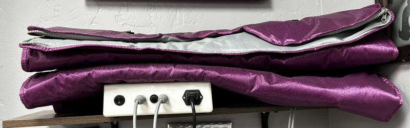 Sauna Bag , Ems Machine And Towel Warmer 