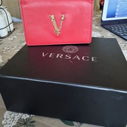 Versace Mini Virtus Leather Crossbody