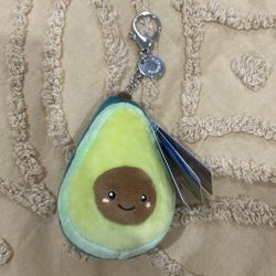 Avocado Keychain 