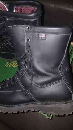 Danner Black Leather Gore-Tex Boots Made in USA
