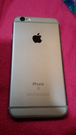 IPhone 6s silver a1633 find my phone active