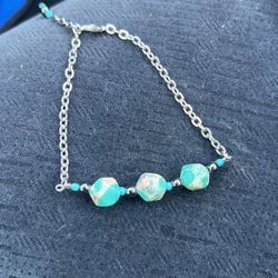 Jasper And Hematite Bracelet 