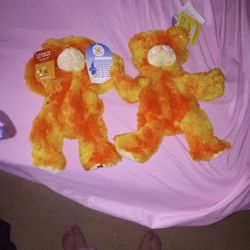 2 2007 Autumn bear unstuffed Build A Bear