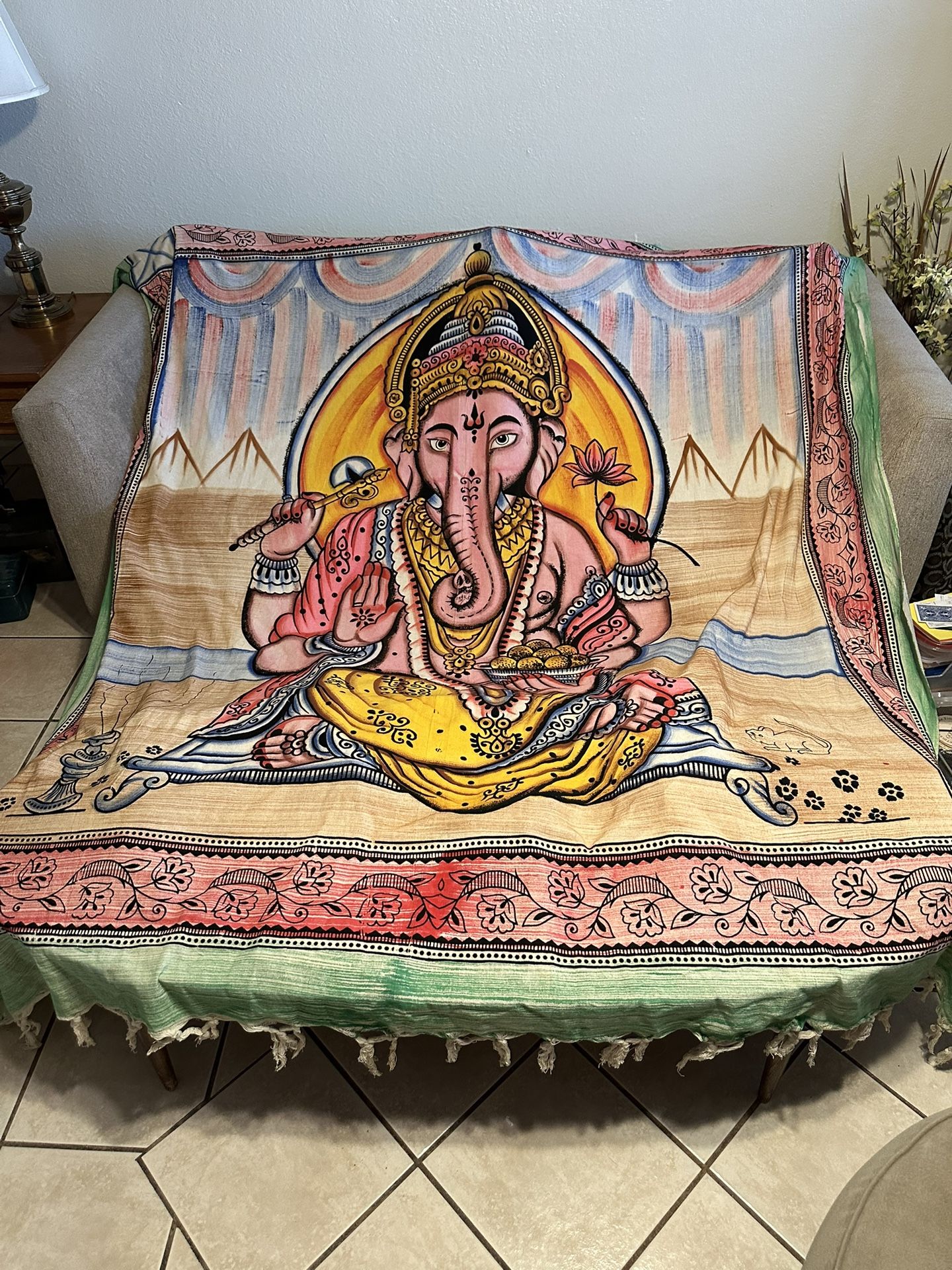 Selling My Ganesh Tapestry