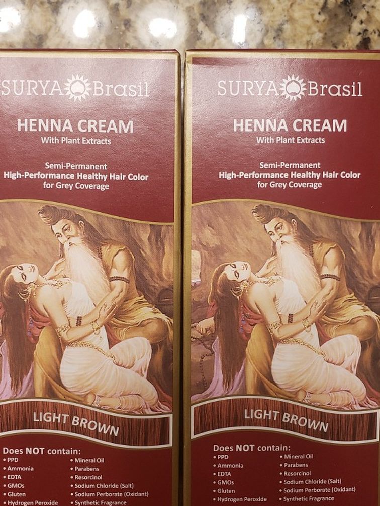 Surya Brasil henna hair color cream