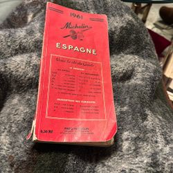 Michelin Espagne Red Guide