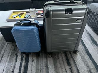 Suitcases luggage.  26 inch and 18 inch.