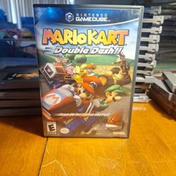 Nintendo GameCube Mario Kart With The Manual Game Disc Does Have Scratches But Does Work $60