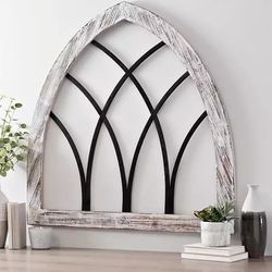 White Cathedral Arch Wall Plaque
