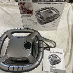 HoMedics Therapist Deep Tissue Intense Vibrating Massager like new. Good for feet & all over body