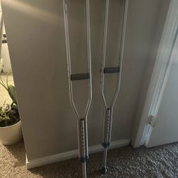 Aluminum Crutches 