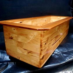 Custom Wood Planter Box, Beautiful!