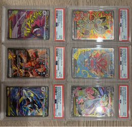 PSA Graded Pokémon Cards Lot of 6