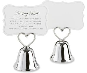 NEW Kate Aspen Place Card Holder Kissing Bells -72