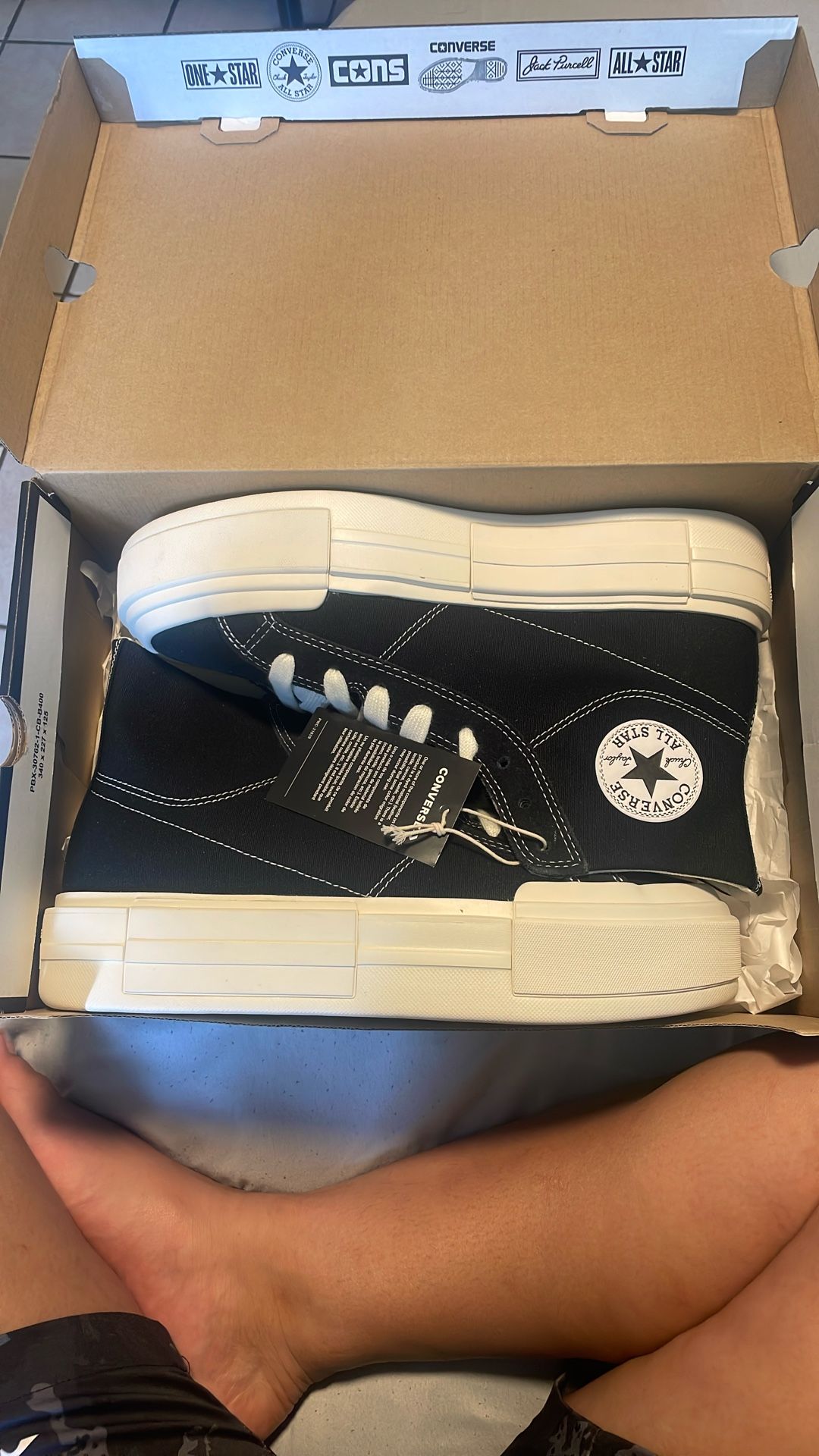 Converse Black Cruise High