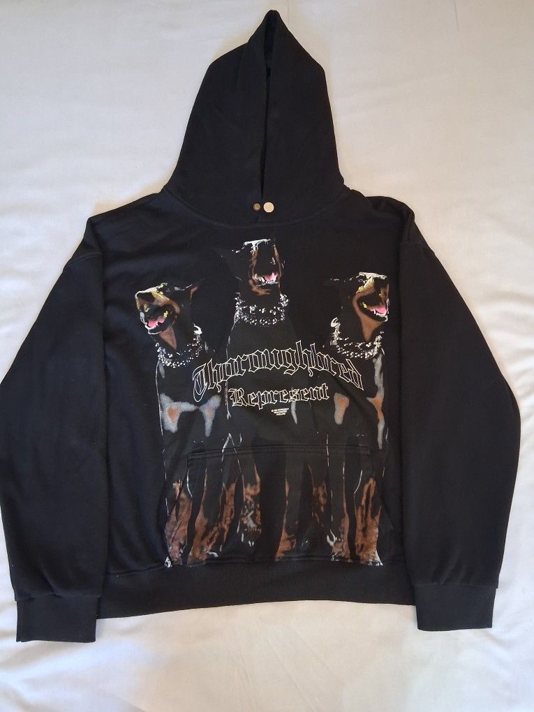Rare Vintage Thoroughbred Represent Revenge Designer Hoodie