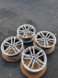 18” Audi Sport Audi OEM A4, S4, A5, S5 factory wheels!
