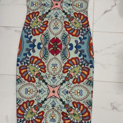 Multicolor Floral Mosaic Dress - Women's