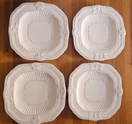 American Atelier Baroque 4 dinner plates