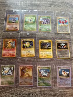 Ungraded Pokemon cards
