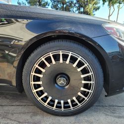 20"new Staggerd MERCEDES Benz S550 Wheels And New Tires