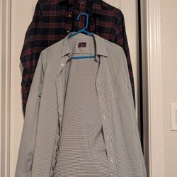 Men's Untuckit Button Down Shirts (2) Slim Fit