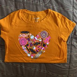 Girls, Halloween T-shirt, Size 10/12 🎃