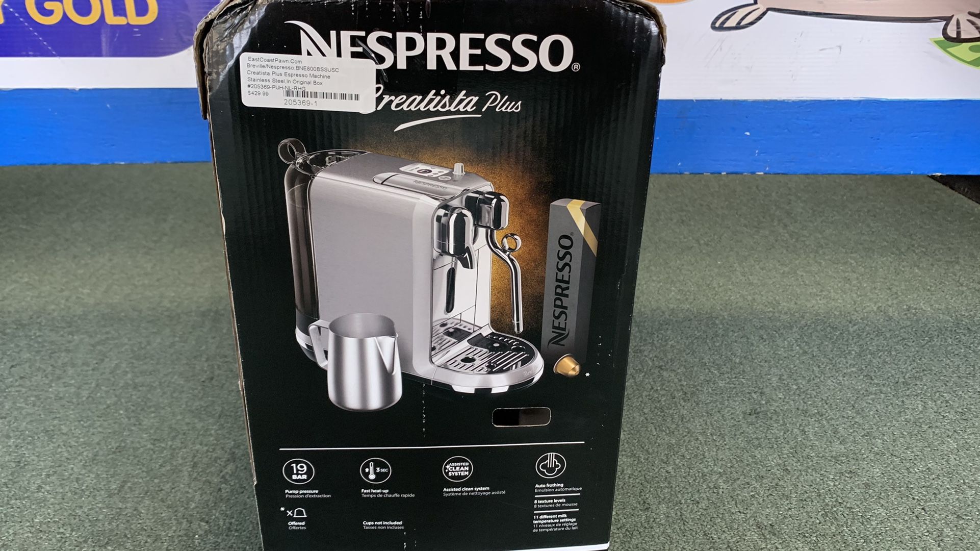 Brevile Creatista Espresso Machine