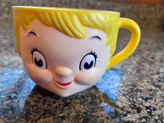 Vintage 1970’s Cambell Soup Girl Dolly Plastic Cup