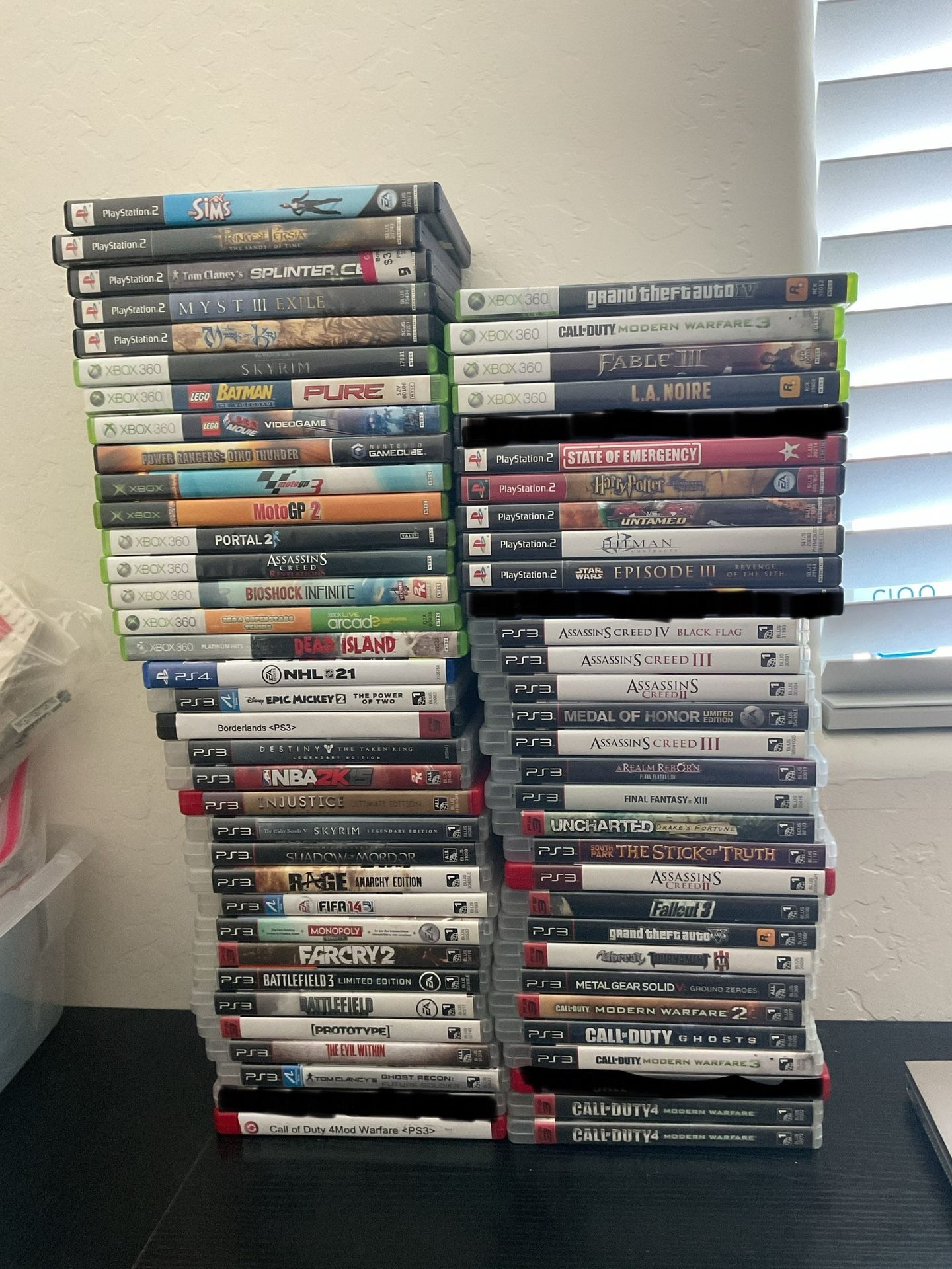 PS2 PS3 Xbox 360 Games PlayStation 2 3