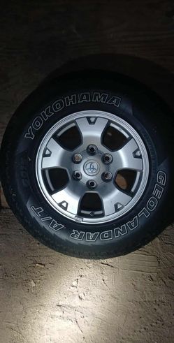 Toyota Tacoma Rims With Yokohama 245/75/r16