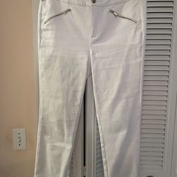 Ladies White Jeans