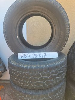 285/70R17 All-Terrain Tires Set of 4
