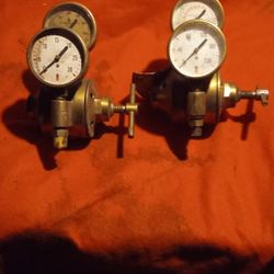 Oxygen And Acetylene Gauges 