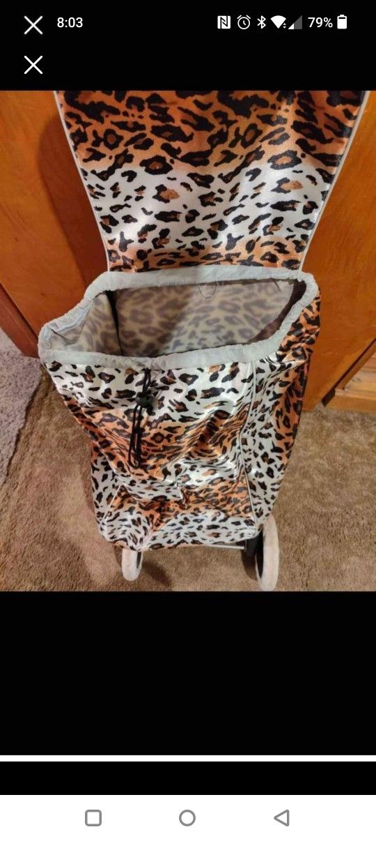 Soft matariel Rolling Cart