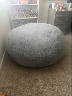 Oversized Bean Bag Poof