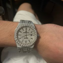Moissanite AP watch