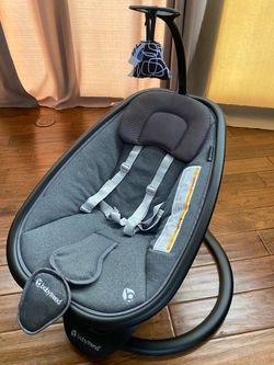 Baby Trend Nu Motion Infinity Swing with Interactive Display - Midnight Black