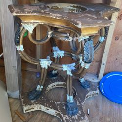 Table with Glass