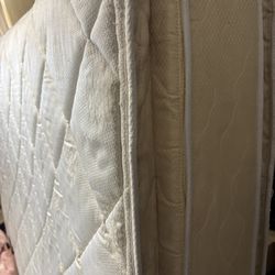 Nice Queen Pillow Top  Mattress Only  Used But Ok Condition  