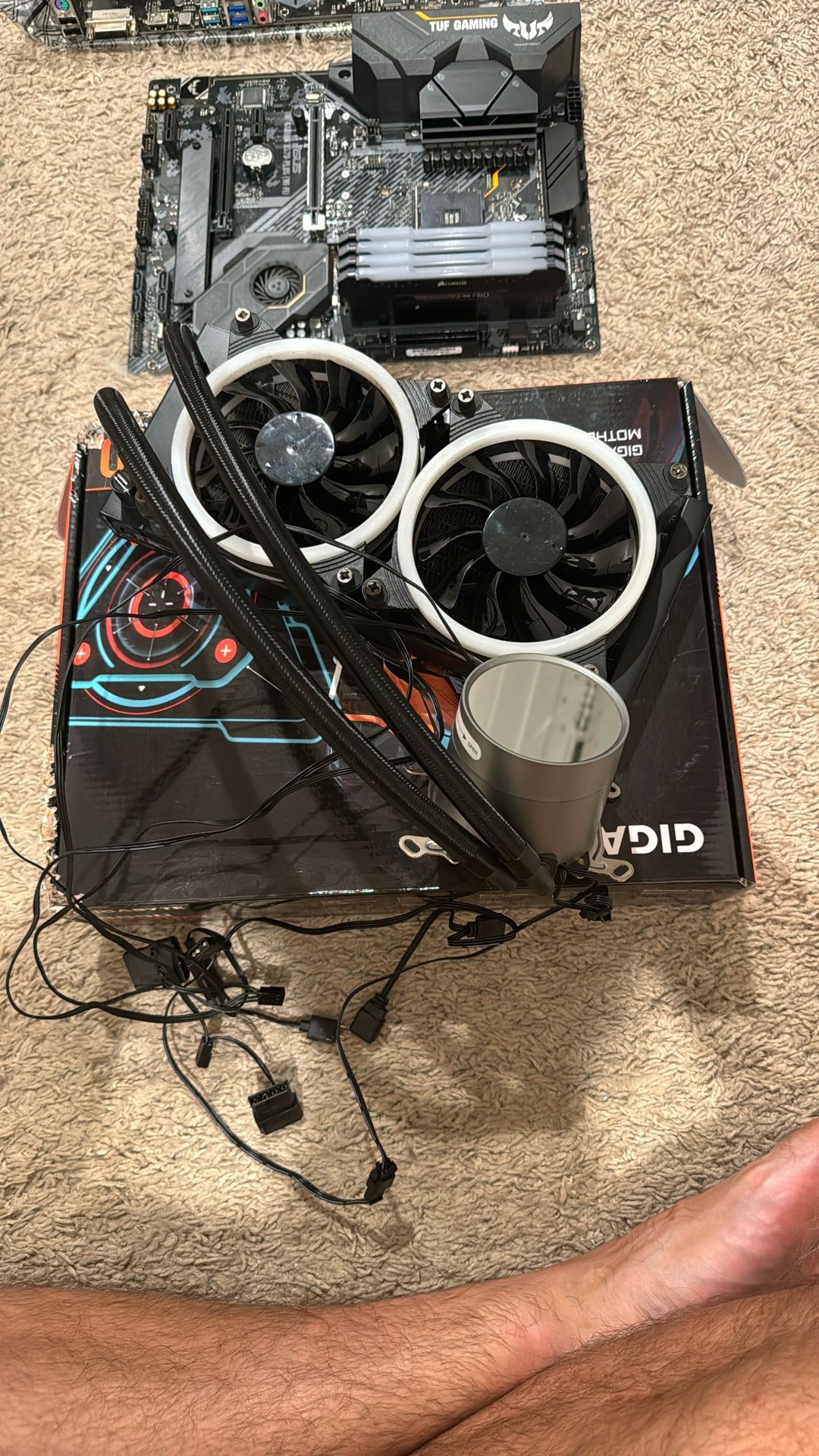 Duel RGB liquid cooling
