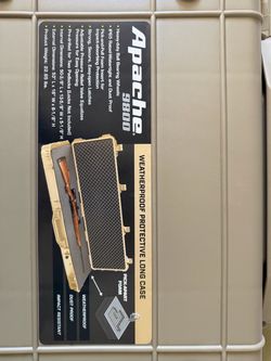 Apache 9800 Weatherproof Protective Long Case