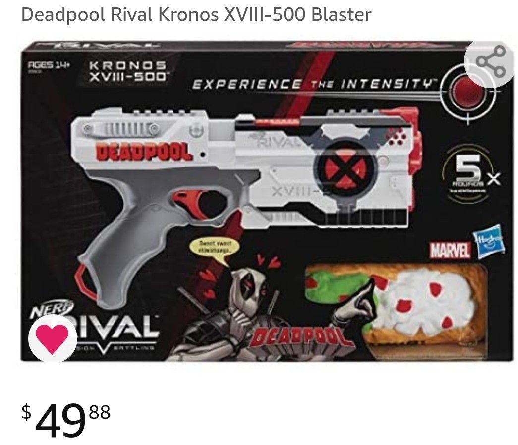 Deadpool Rival Kronos XVIII-500 Blaster